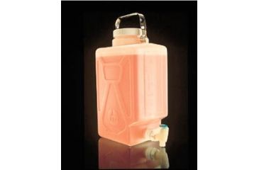 Image of Nalge Nunc Rectangular Carboys with Spigot and Handle, Fluorinated High-Density Polyethylene, NALGENE DS2327-0020