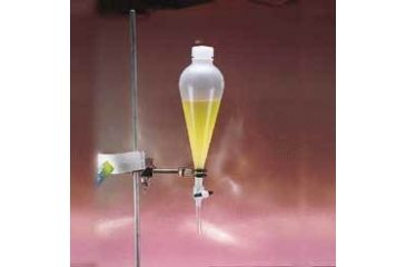 Image of Nalge Nunc Separatory Funnels, Polypropylene, Squibb, Pear-Shape, NALGENE 4300-0250