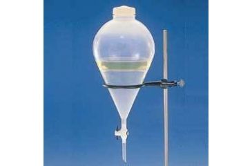 Image of Nalge Nunc Separatory Funnels, Teflon FEP, Squibb, Pear-Shape, NALGENE 4301-2000