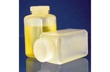 Image of Nalge Nunc Square Bottles, Polypropylene, Wide Mouth, NALGENE 2110-0002
