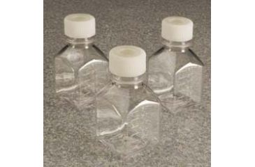 Image of Nalge Nunc Square Media Bottles with Septum Closure, PETG, Sterile, NALGENE 342023-1000