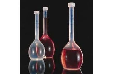 Image of Nalge Nunc Volumetric Flasks with Screw Cap, PMP, NALGENE 4001-0500