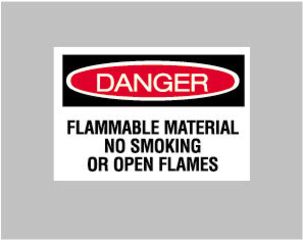 Image of National Marker Sign Danger EYE+EAR PROT.10X14 D-209-PB