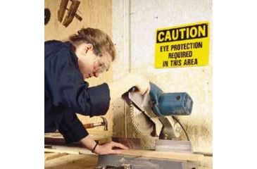 Image of National Marker Sign Eye Protection REQ.7X10 C-26-P