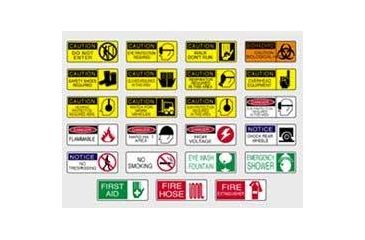 Image of National Marker Sign Eye Wash Rigid Plastic SA-115-R