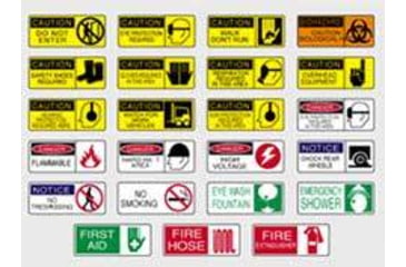 Image of National Marker Sign Fire Extinguisher Rgd Pl SA-121-R