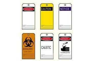Image of National Marker Tag Notice 6X3.4 PK25 RPT-38