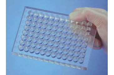 Image of National Scientific Plate Rxn 96WELL Flatbtm 500UL 750360-0500