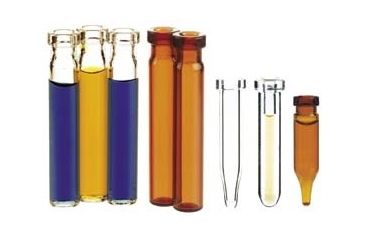 Image of National Scientific Vial Flat Btm Amb 8MM PK100 C4008-742