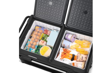 Image of NewAir 115 Qt Portable 12v/24v Electric Fridge/Freezer, Black, NPR122GA00