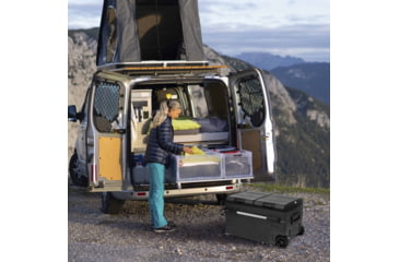 Image of NewAir 115 Qt Portable 12v/24v Electric Fridge/Freezer, Black, NPR122GA00