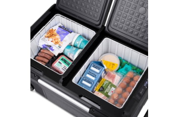 Image of NewAir 80 Qt. Portable 12v/24v Electric Fridge/Freezer, Black, NPR080GA00