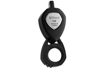 Image of Nikon 10x Jewelry Triplet  Jeweler Pocket Round Magnifier Loupe 6947