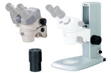 Image of SMZ-745 Zoom Stereomicroscope w/ C10X Widefield Eyepiece and C-PS Plain Focusing Stand