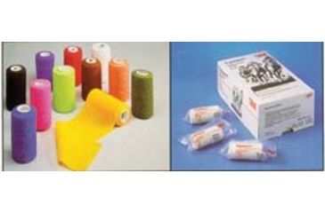 Image of NLS Animal Health Vetrap Jumbo 4'' Orange PK18 105148