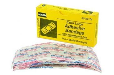 Image of North Safety Products/Haus Adh Bdg Cloth Xlg 20974, Each