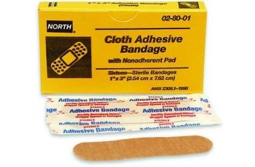 Image of North Safety Products/Haus Bandage Adh Cloth 1X3IN 28001, Each