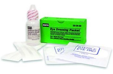 Image of North Safety Products/Haus Eyewash W/PADS &amp; Strip 1OZ 20956, Each