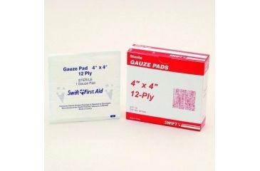 Image of North Safety Products/Haus Gauze Pad 4x4in Pk10 067444, Unit PK