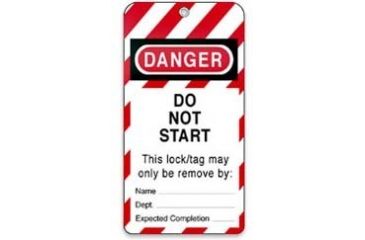 Image of North Safety Products/Haus Loto TAG-''DO Not START'' ELA250/1