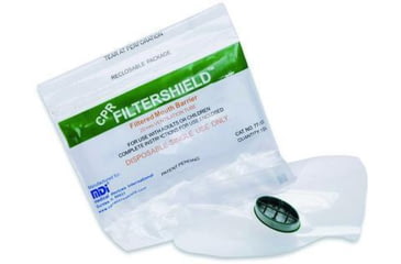 Image of North Safety Products/Haus Mouth Barrier Cpr Filtershield 121090, Each