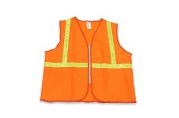 Image of North Safety Products/Haus Org Vest CLASS2 Xl Zipper TVA2/15NZ/OXL