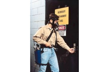 Image of North Safety Products/Haus RESP,FULL,SIL,W/2-5MN,BTL,CS1 85510