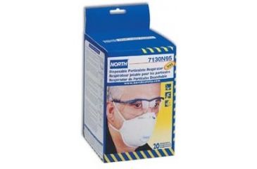 Image of North Safety Products/Haus Respirator Dsp W/VALV N95 PK10 7140N95
