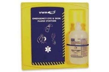 Image of North Safety Products/Haus Eye-Lert Buffered Eyewash Stations 127035 0.5 L (16 oz.) Double Station