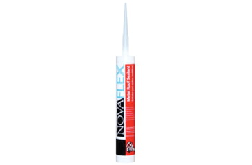 Image of Novagard Novaflex Metal Roof Sealant - 10.3oz Tube, Silver Metallic, 02-MR4103-10C1
