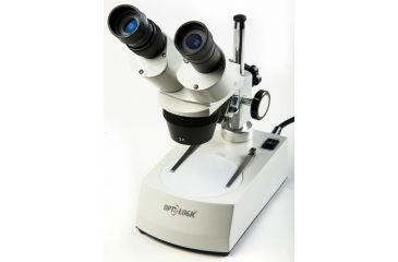Image of Opti-Logic 10X, 2X-4X Microsope without Light Kit, White 00620