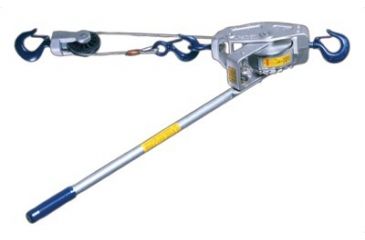 Image of Lug-All 1-1/8ton Cable Winch-hoist W/l 447-2250-20SH, Unit EA