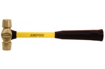 Image of Ampco Safety Tools 1.5 Lbdf Mach Hammer W/fbg H 065-H-45FG, Unit EA