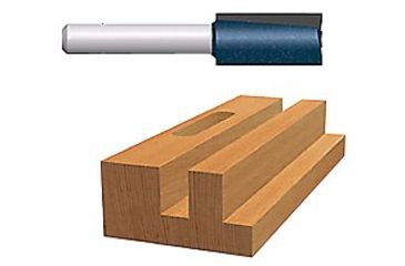 Image of Bosch Power Tools 1/2in C.t. Straight Router Bit 114-85242M, Unit EA