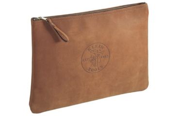 Image of Klein Tools 12inx17in Leather Portfoli 409-5136, Unit EA