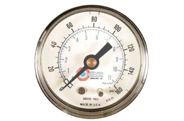 Image of Coilhose Pneumatics 15060 2in Pressure Gauge0-160p 166-8800-160, Unit EA