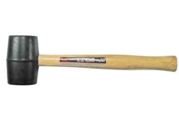 Image of Pony 16 Oz Rubber Mallet Woodhdl 018-61-116, Unit EA