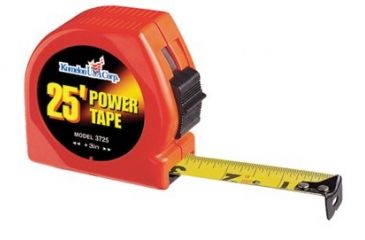 Image of Komelon USA 1x25ft Steel Power Tapeorange 416-3725, Unit EA