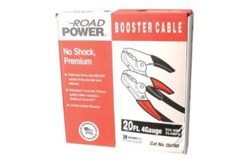 Image of Coleman Cable 20ft 2 Ga. 500 Amp Blackbooste 172-08860, Unit EA