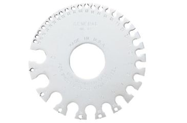 Image of General Tools 22041 Sheet Metal Gage 318-21, Unit EA