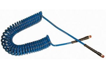 Image of Coilhose Pneumatics .25inidx25ft Blue Flexcoil W/2 166-PU14-25B-B, Unit EA