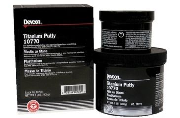 Image of Devcon 2lb Titanium Putty Compound 230-10770, Unit EA
