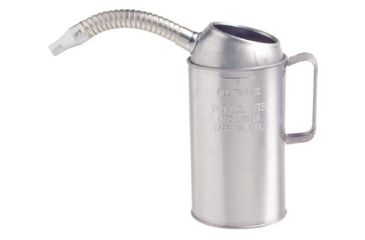 Image of Plews 4 Qt Galvanized Oil Measure W/ 570-75-444, Unit EA