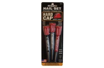 Image of Mayhew Tools 3 Piece Hardcap Nail Set 479-66475, Unit PK