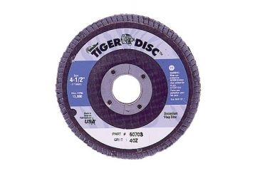 Image of ORS Nasco 7in Tiger Abrasive Flap Disc 4 804-50723, Unit CS