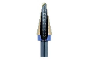 Image of Irwin Unibit 9 Cobalt 2 Hole Sizes (7/8in A 585-10239CB, Unit EA