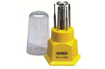 Image of General Tools 42566 7 Piece Jewelerftsscrewd 318-S607, Unit PK
