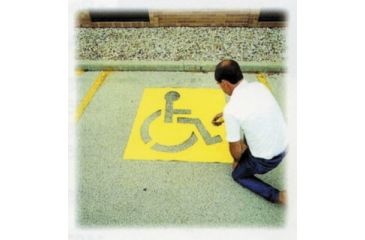 Image of C.H. Hanson 43in High Handicapped Symbol P 337-12438, Unit EA