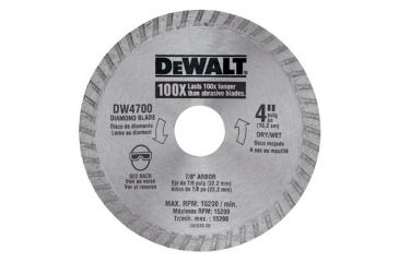 Image of DeWALT 4-1/2in Dry Cut Diamond B 115-DW4701, Unit EA