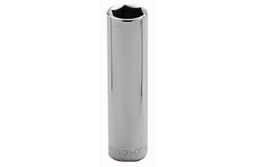 Image of Wright Tool 7/16in 1/4indr 6pt Deep Socket 875-2514, Unit EA